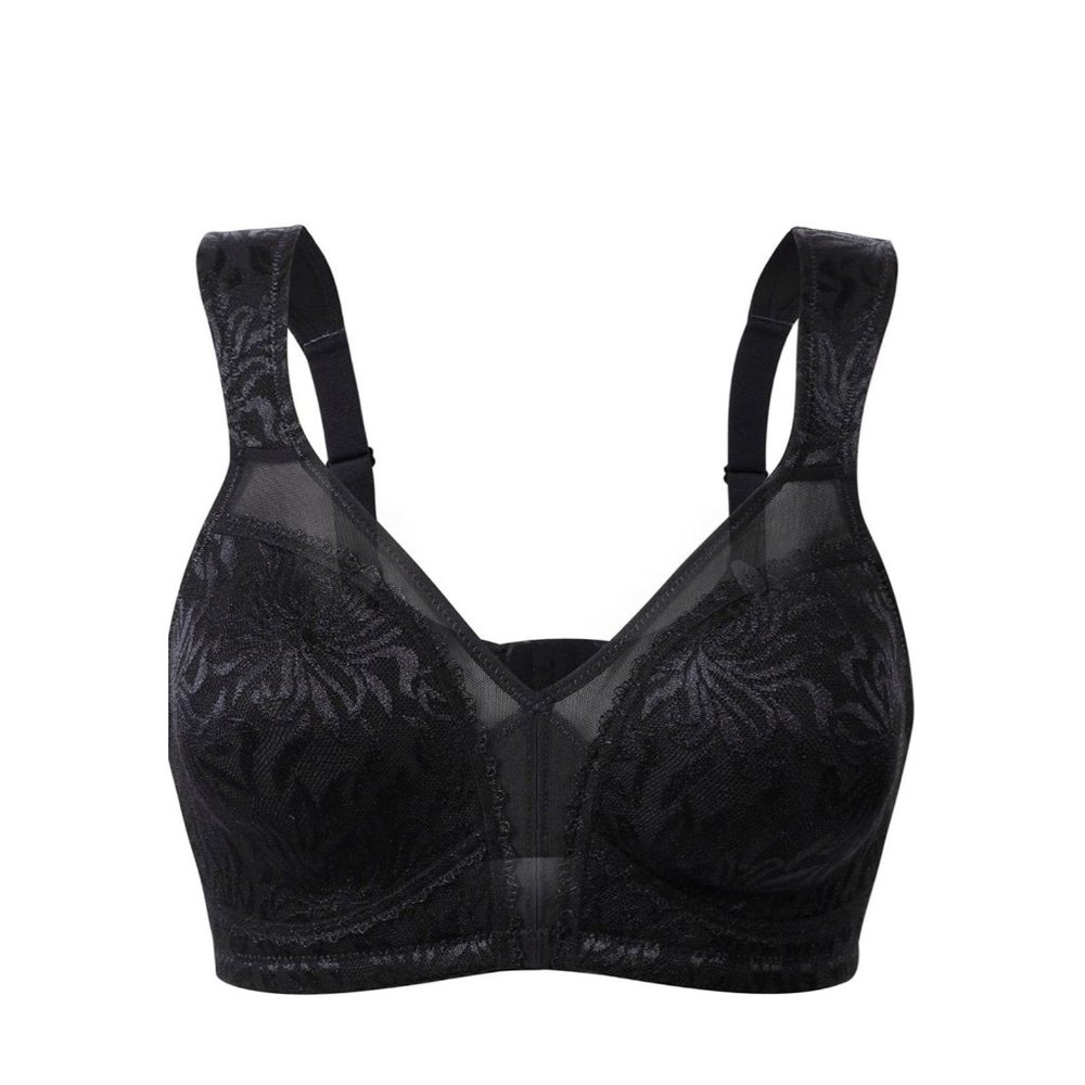 Full Coverage Minimizer Bra Non Padded Wirefree Comfort Strap Bra Plus Size 42C